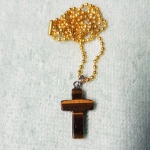 Gemstone Tiger Eye Necklace!